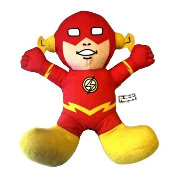 DC Comics Super Friends The Flash Justice League Collectors Plush Toy Factory‎ - Picture 1 of 9